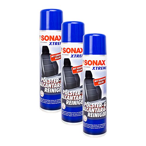 SONAX 3X 02063000 Xtreme Polster- & AlcantaraReiniger Treibgasfrei Polsterreinig