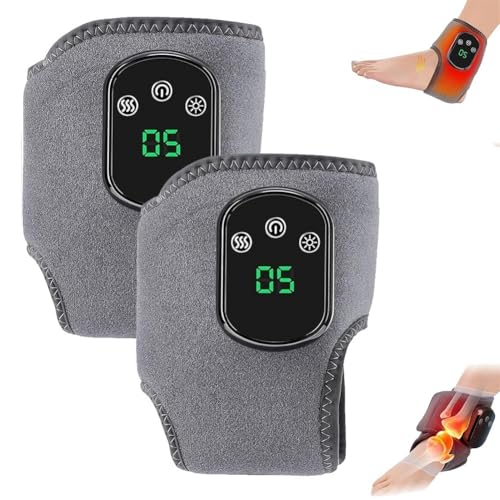 EEOO Emsence Triple Therapy Foot Massager, 2026 Upgrade Naxir Foot Revive Massager,5 Heat Leavel, 3 in 1 Foot Massagers, for Ankle Relaxation, for Neuropathy with 3 Vibration Mode