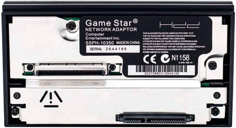 Mviioe PS2 Sata Interface Adapter for Sony PS2 HDD Hard Disk Connector Plug Adapter Support up to 2TB SATA HDD (2.5"/3.5")