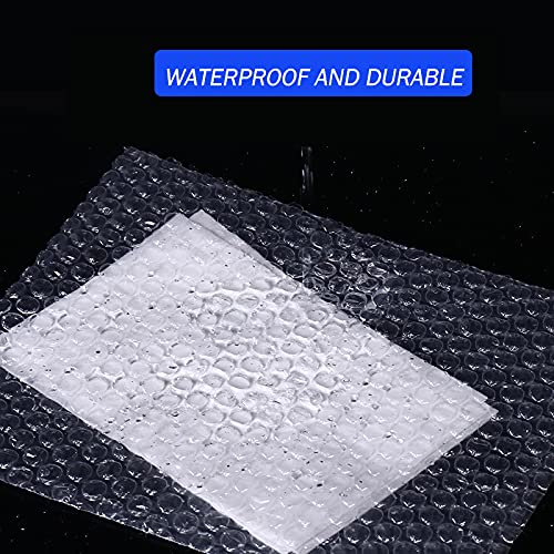 50Pcs 12in x 16in Bubble Out Bags Pouches, Clear Bubble Pouches Wrap Bag, Double Walled Bubble Cushioning Bags for Moving and Storage, Shipping and Packing Supplies for Dishes Glasses Plates