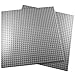 Apostrophe Games Classic Building Block Base Plates Compatible with All Major Brands (2X Gray)