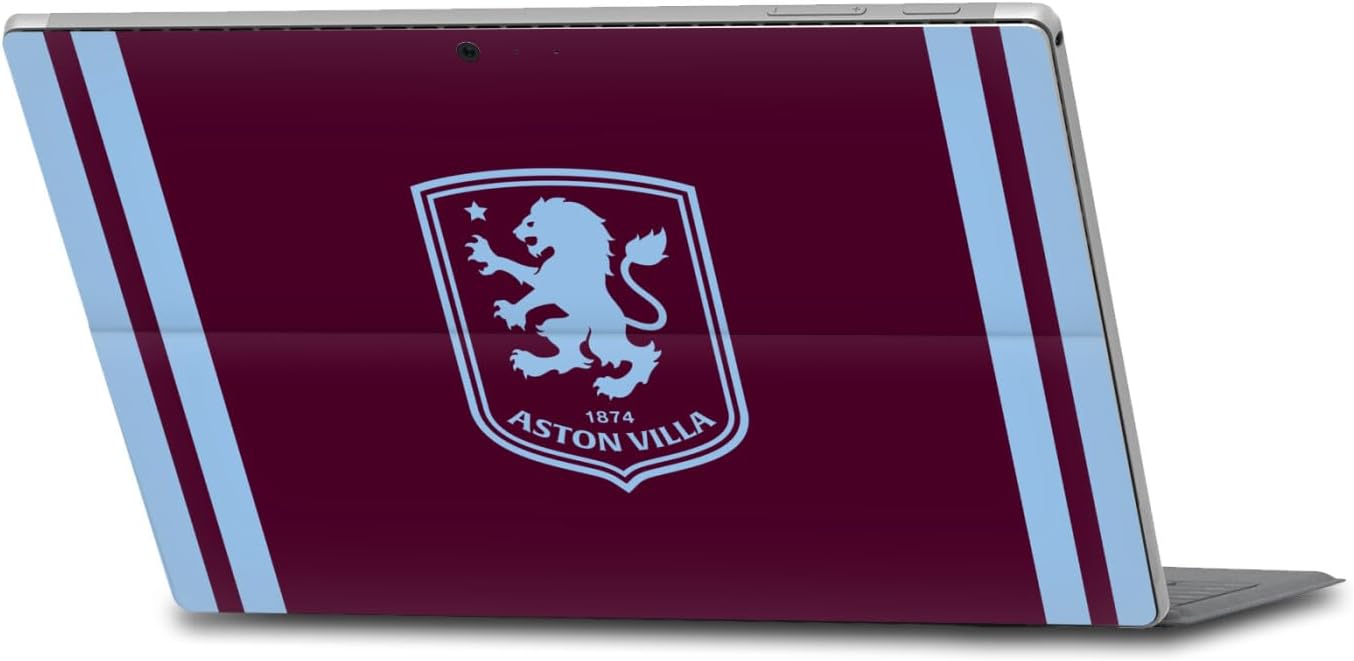 Head Case Designs Officially Licensed Aston Villa Football Club Home 2026/27 Crest Kit Vinyl Sticker Skin Decal Cover Compatible with Microsoft Surface Book 2