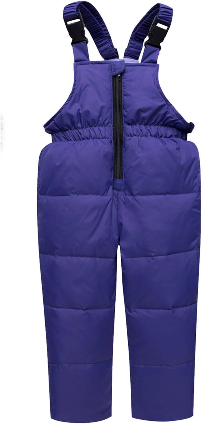 Kids Snow Suit 2 Piece - Toddler Girls and Boys Snowsuit Waterproof Thermal Winter Skibib Pants and Jackets 1-6Y