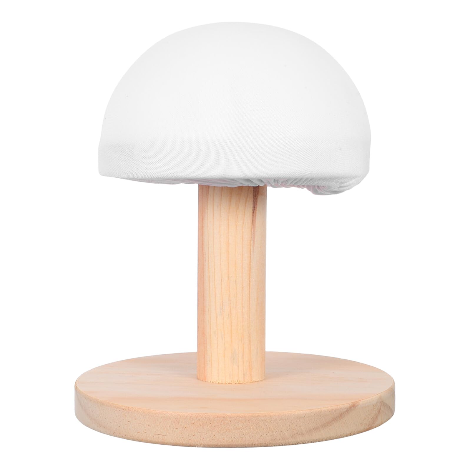 Tabla de Planchar de Madera Portátil Pequeña con Base Redonda Acolchada para Brasieres Sombreros y Cuellos Tablero Multifuncional Ligero para Costura y Ropa