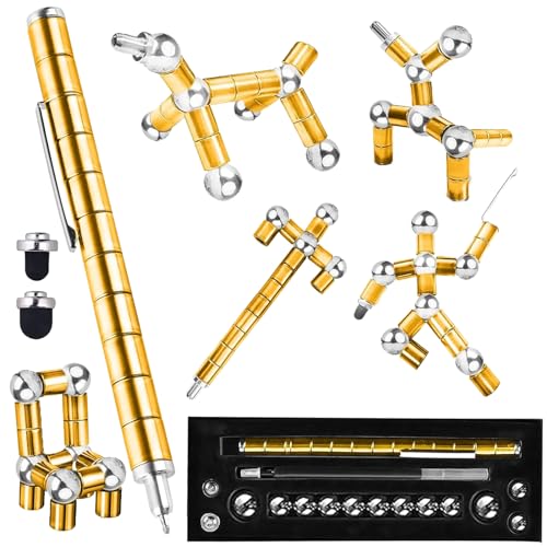 WQWQUU Fidget Pen, Magnetic Fidget Toy, Decompression Magnetic Pen, Relieve Pressure Novel...