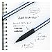 Tombow Permanent Ballpoint Pen Monograph Light 0.5mm Black Ink MONO Color Axis Pack of 5 BC-MGLE01-5P