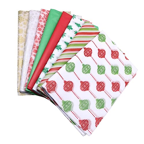 Papier cadeau de Noël FUNOMOCYA en lot de 50 feuilles assorties pour emballage DIY