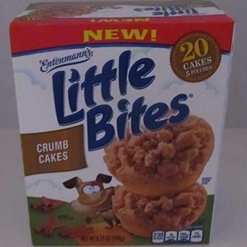 Entenmann's Little Bites Crumb Cake Muffins 9.75 Oz 6 Boxes by Little Bites Toys