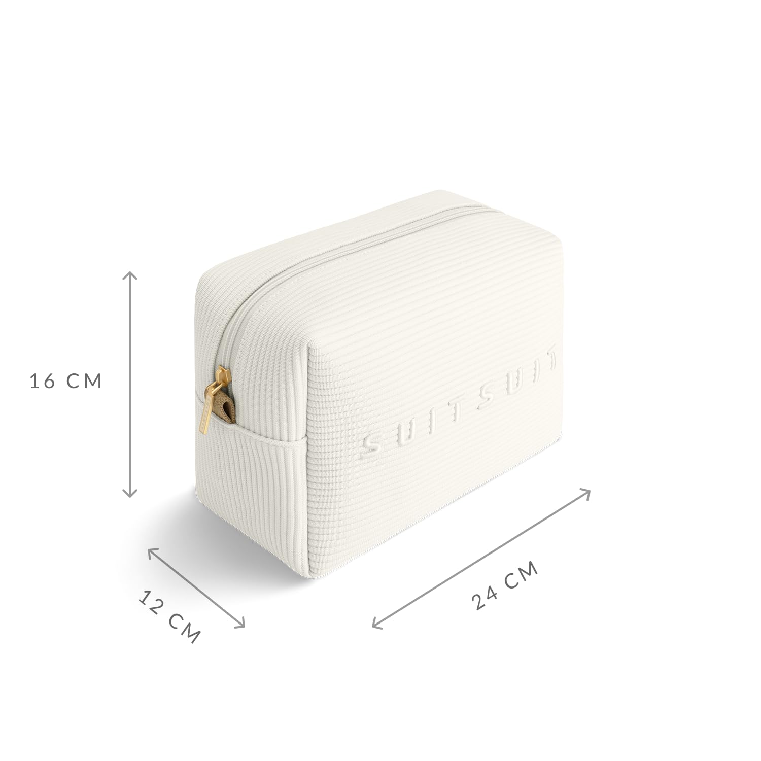 SUITSUIT Fusion - Toilettas Dames - Make up Organizer tasje - Toilettassen XL - White Swan