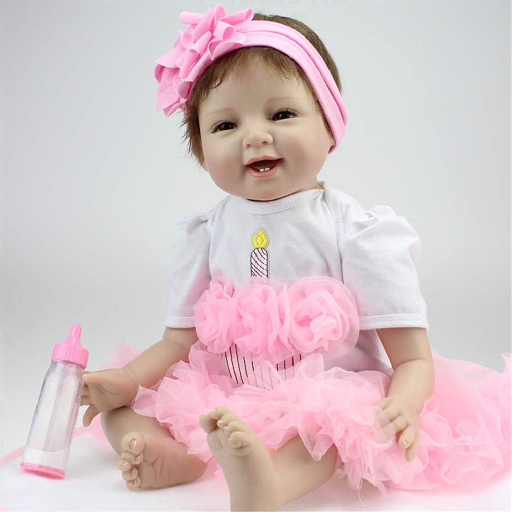 Amazon.co.jp: ダウン症候群＆可動手足と55センチリボーンベビードール