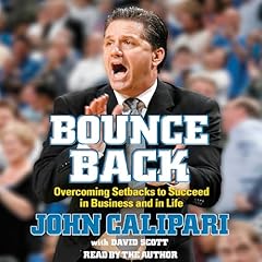 Bounce Back Audiolibro Por John Calipari arte de portada