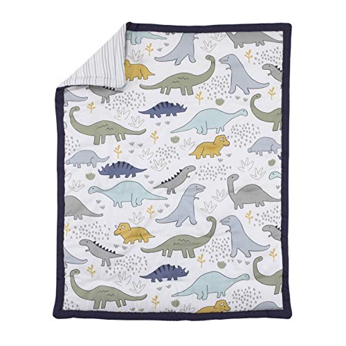 Nojo Little Dinosaurs - 4-Piece Nursery Crib Bedding Set #TOP1