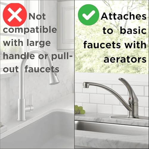 Image of PUR Faucet Mounted Water Filter System with 4 Filters, Chrome Horizontal (8789878)