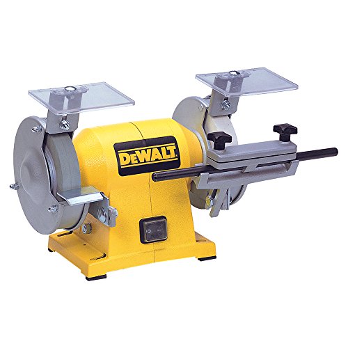 Preisvergleich Produktbild DeWalt Schleif- und Abziehkombination (415 W, vibrationsarm, Induktionsmotor, robust und leichtes Gehäuse aus Aluminium, inklusive Zubehör), DW754