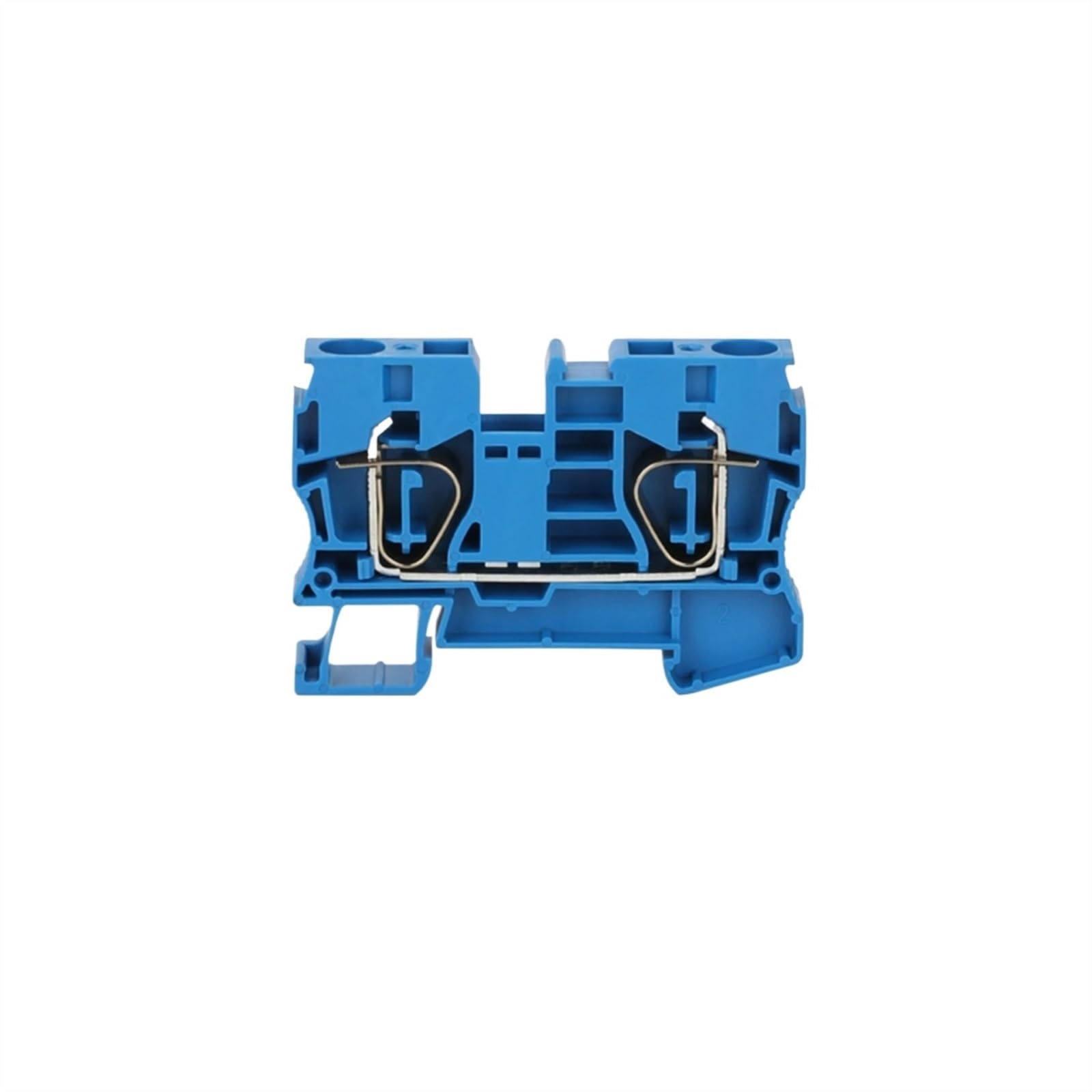 10 Pz ST10 Filo Connettore Elettrico Connessione a molla Connessione Passante Cablaggio Tirare ST 10 Morsettiera su guida Din(BLUE)