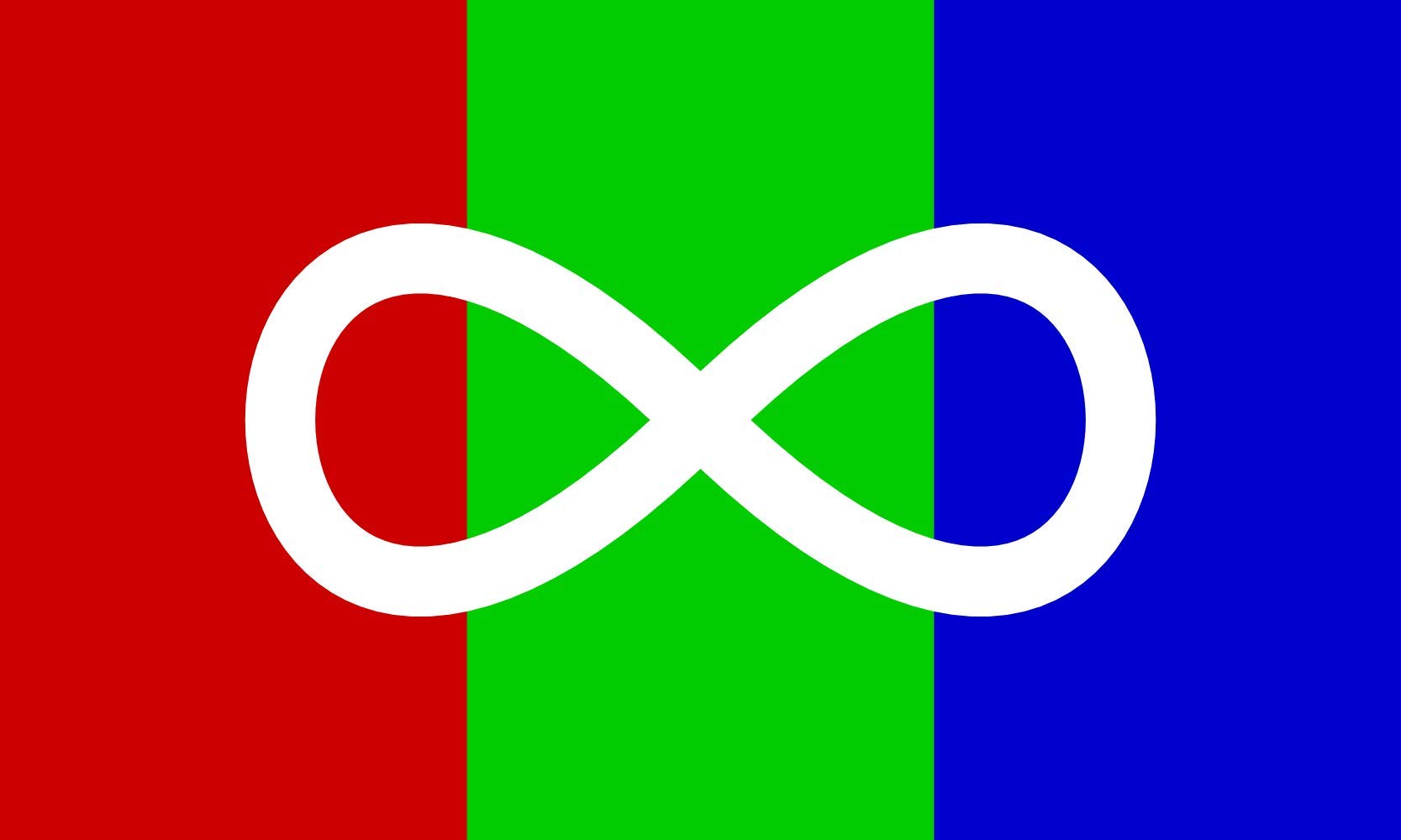 Drapeau Autism Pride large format horizontal pour communauté