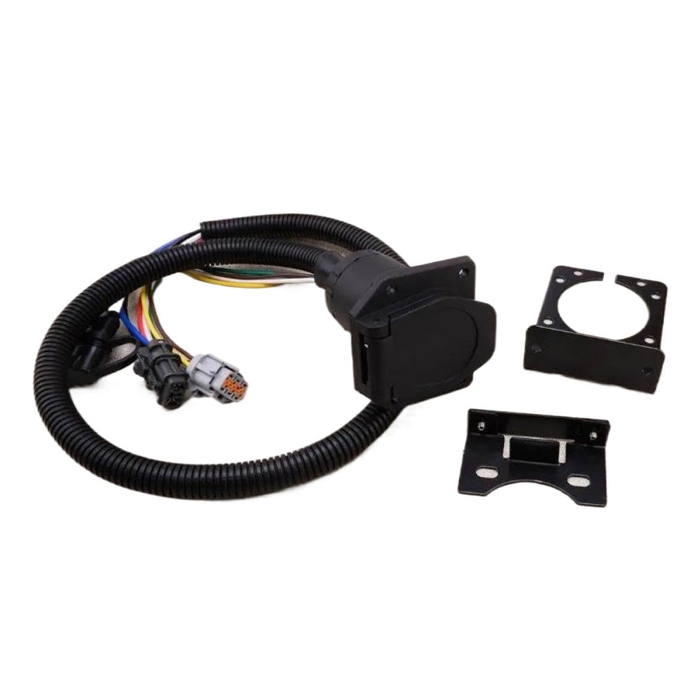 Arnés de cableado de remolque de coche de 4 y 7 pines Compatible con F-250 Super Duty Pickup 2004 2003 2002 2C3Z-13A576-DA