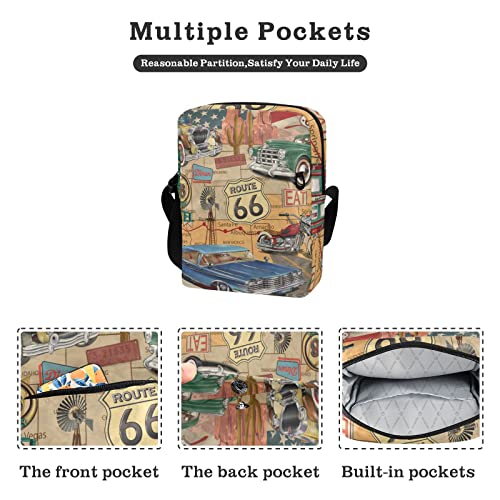 Oyihfvs Messenger Bag, Men's Crossbody Bag, Women's Crossbody Bag with Adjustable Strap2