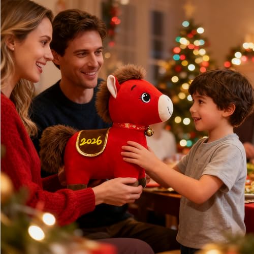 Peluche cheval mignon le doudou parfait pour consoler petits et grands
