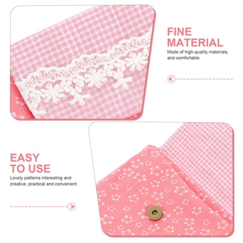 EXCEART Bolsa de Guardanapo Sanitário- Bolsa de Almofada Menstrual Bolsa de Armazenamento de Toalha