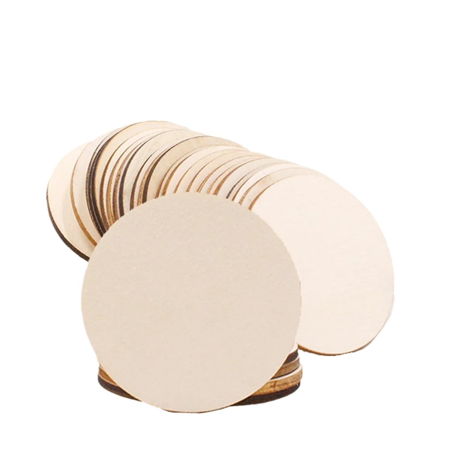 10 cercles ronds en bois de 50 mm pour créer vos décorations de Noël