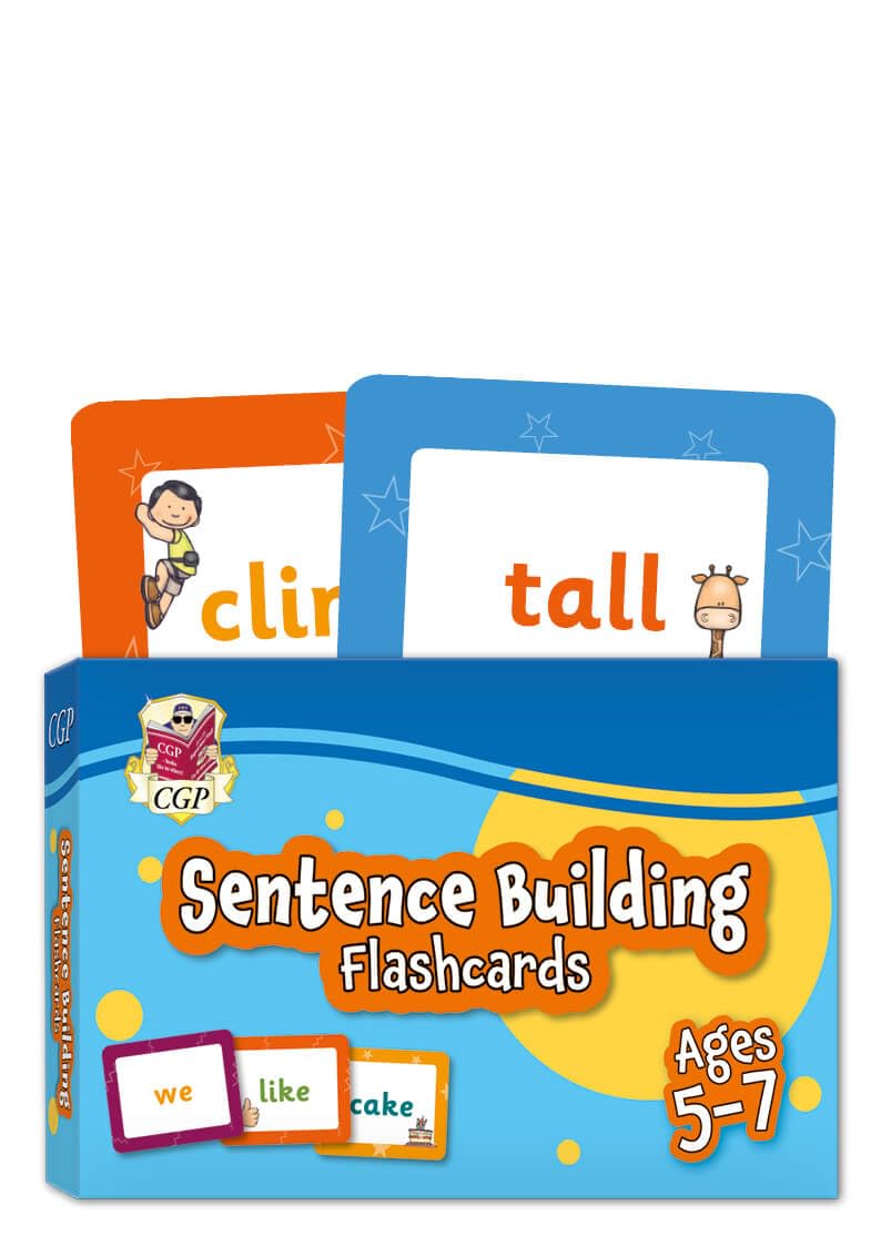 Sentence Building Flashcards for Ages 5-7 (CGP KS1 Activity Books and Cards) Cards – 20 May 2022