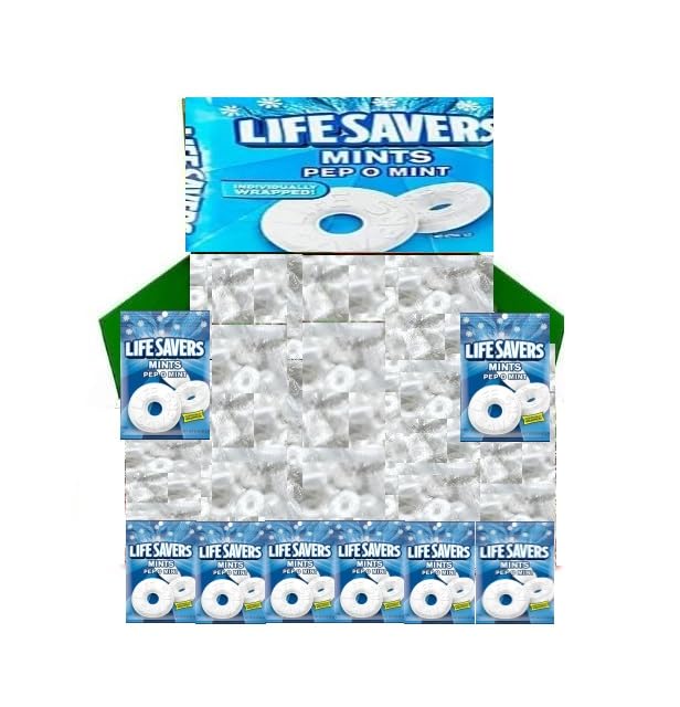 Life Savers Pep O Mint Hard Candy 3 Pounds of Bulk Candy