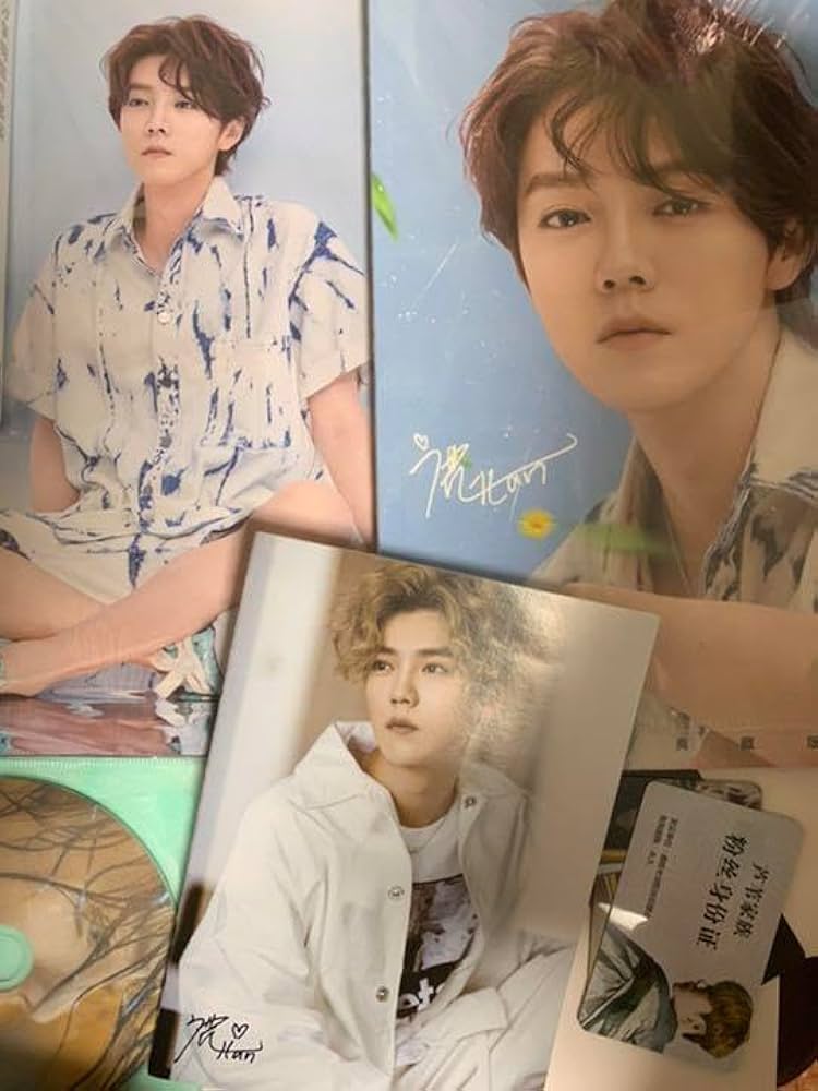 ルハン 鹿晗 luhan トレーディングカード6枚セット 【おまけ付き】 ルハン 鹿晗 luhan トレーディングカード6枚セット 【おまけ付き