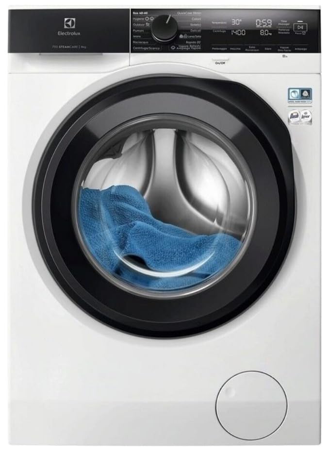 Lavatrice Electrolux 914 495 409 SERIE 700 EW7FBG411G SteamCare White