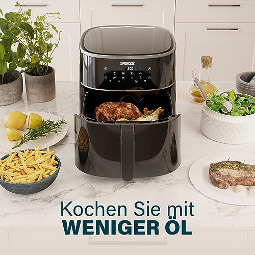 Princess digitale airfryer 182238-4 L - 1 kg friet - instelbare capaciteit van de tank - Afbeelding 5