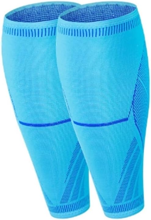 Calf Support Brace Sports Calf Protection Outdoor Knitted Compression Calf Cover(Pink,Large)
