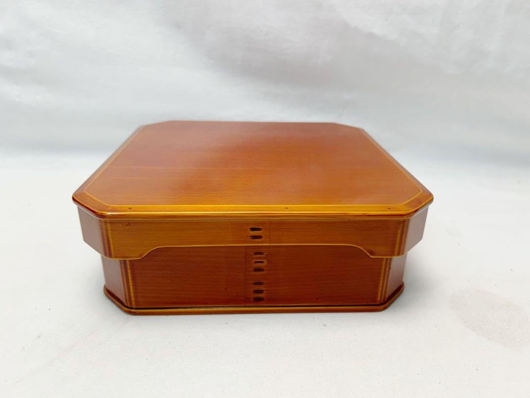 飛騨春慶塗 大徳寺 十客 縁高 共箱 茶道具 茶懐石道具弁当箱