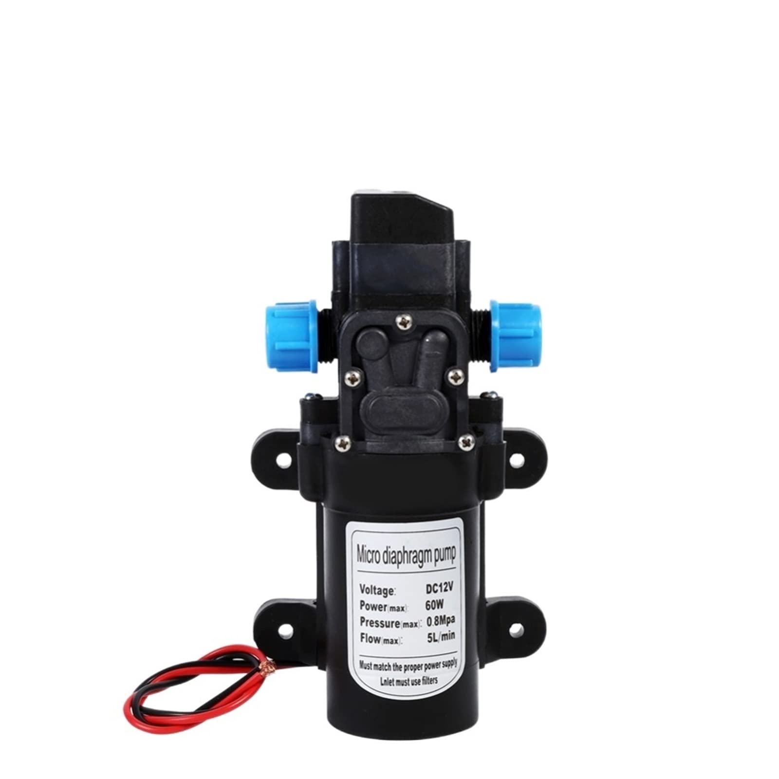 Mini Bomba pequeña 1 Ordenador Personal Bomba de Agua Alta PRESIÓN Autoduración de la Bomba de Agua 1 2V 60W 115 PSI