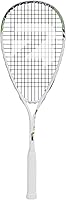 BatZoom Beginner Squash Racket for Adults - Pre-Strung, Shock-Absorbing Grip, Oversized Sweet Spot & Carrying Bag
