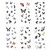 1000Art Nature Stickers Set(18 Sheets / 200) Butterfly Flowers Leaves Stickers for Cards,Planner,Journals,DIY Arts and Crafts,Scrapbooks,Calendars,Album