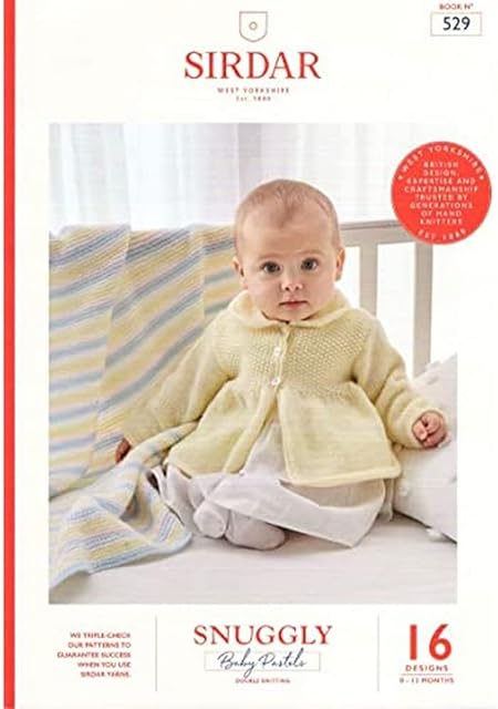 Sirdar,Small,529 Snuggly Baby Pastels Book