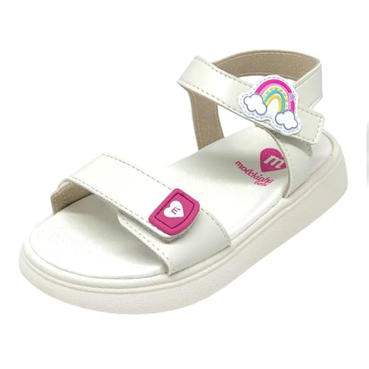 Molekinha Sandalia Napa Turim Arco Iris Rosa