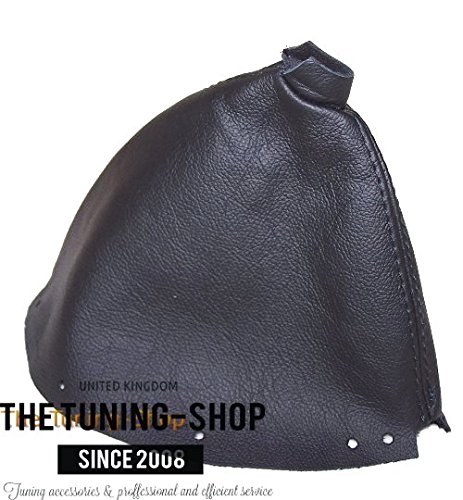 The Tuning-Shop for Infiniti G35 Coupe 2002-2007 Shift Boot Black Genuine Leather