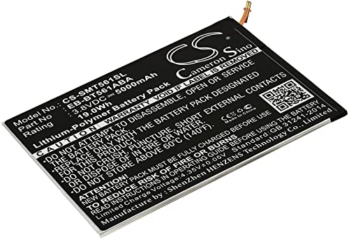 Batterie pour Tablette Samsung SM-T560, SM-T561, SM-T565, 3,8V, Li-Polymer [ Batterie pour Tablette PC ] Cover