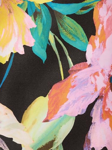 Image of Adrianna Papell Printed Mikado Short Dress