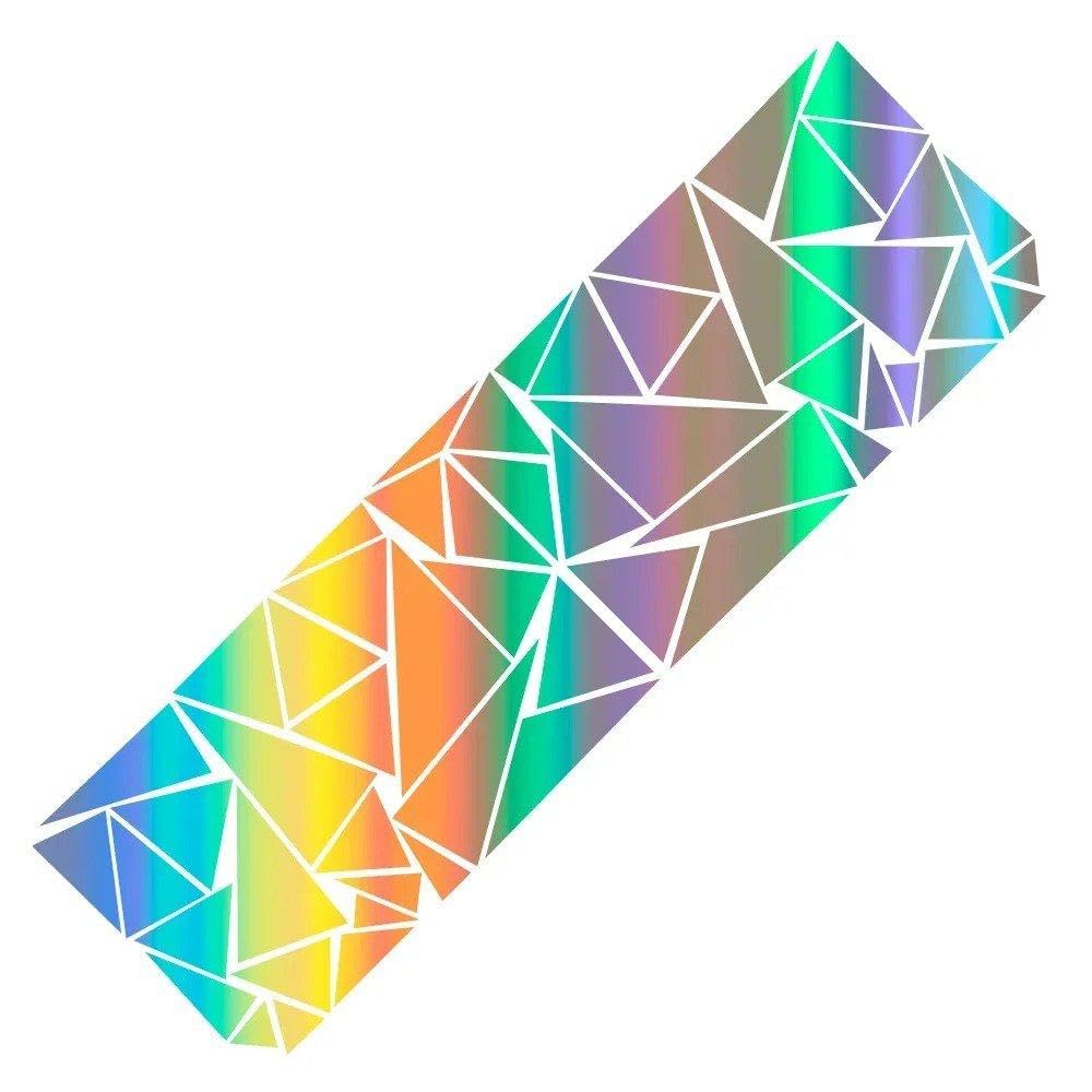 Auto Accessory Car Body Tail Sticker Auto Vinyl Decal DIY Decoration Accessories(Colorful Laser)