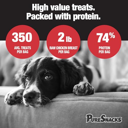 PureSnacks Freeze Dried Chicken Breast Dog Treats 9.2oz (261g) | 1 Ingredient | Freeze Dried in The USA | Packaged and Prepared in Canada image 6