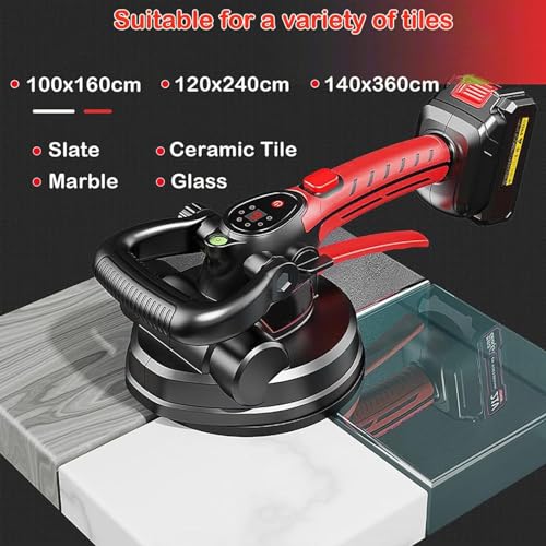 Machine à vibrations pour carrelage avec ventouse 18 cm et écran LCD - 3