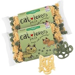 Pastabilities Fun Shaped Pasta for Kids - Cat Lovers Pasta - PURRfect Animal Theme, Non-GMO Natural Wheat Pasta, All-Natural, Kosher Certified, Made in the USA, (2 Pack,14 Oz)