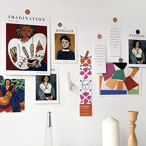 Mbeta (A Set Of 7) Postcard Decorative Card Wall Decoration Dormitory Picture Frame Painting Wall Stickers Decorative Card #TOP10