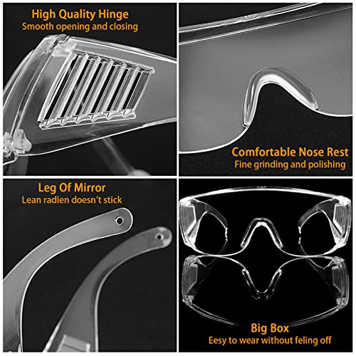 Bubuny 3 Pack Safety Glasses - Image 4