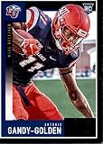 2020 Score Black #412 Antonio Gandy-Golden Liberty Flames Rookie Football Card