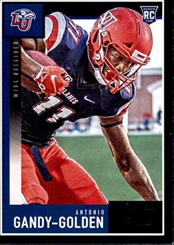 2020 Score Black #412 Antonio Gandy-Golden Liberty Flames Rookie Football Card