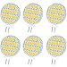 Produktbild Jenyolon G4 LED neutralweiß Lampen 3W AC/DC 12V, 4000K, 400Lm, Ersatz für 30W Halogenlampen Glühlampen, LED G4 klein Stiftsockellampe Leuchtmittel Birne Licht, 120°Abstrahlwinkel, 6er Pack