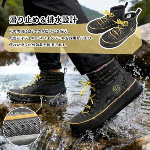 ARCWOLF ウェーディングシューズ フェルトスパイク 26cm